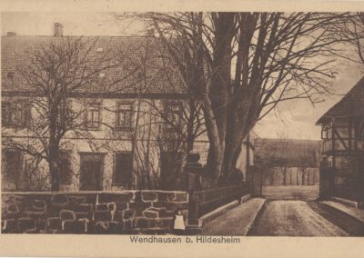 Der Gutseingang, unbekanntes Postkartenmotiv von 1926